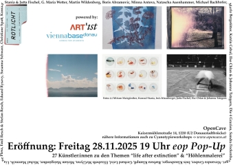 Ausstellungsansicht
                                          eop Rotlicht Fyler 2025