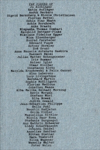 Frauke von Jaruntowski u. Gerhard Andraschko Sorgo: „FAV PIECES OF“, 2026, mit Beiträgen von Florian Bettel und
                                          Liddy Scheffknecht