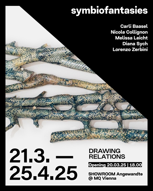 Äste mit Schlangenhautmuster