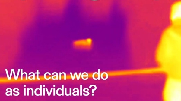 Ausstellungsplakat Global warming Klasse für Ideen 2025