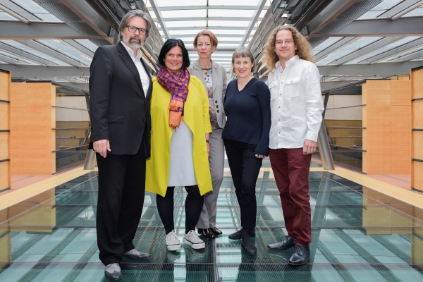 Gerald Bast, Barbara Putz-Plecko, Maria Zettler, Eva Maria Stadler, Bernhard Kernegger (v.l.n.r.)