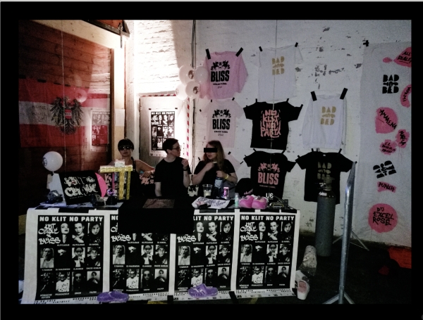 Ein Merchandise Stand