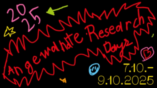 Veranstaltungsposter Angewandte Research Days 2025